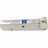 AddOn MSA and TAA Compliant 1000Base-BX SFP Transceiver (SMF, 1550nmTx/1490nmRx, 80km, LC, DOM)
