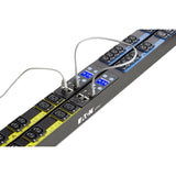 Eaton Managed rack PDU, 0U, L15-20P input, 5.76 kW max, 200-240V, 16A, 10 ft cord, Three-phase, Outlets: (18) C13 Outlet grip, (6) C19 Outlet grip