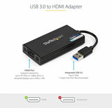 StarTech.com USB 3.0 to HDMI Adapter, 4K 30Hz UHD, USB to HDMI Display Adapter, External Video/Graphics Card for Mac & Windows