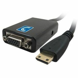 Comprehensive HDMI C Male to VGA Female with Audio Converter Dongle Adapter