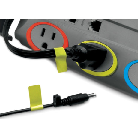 Kensington&reg; SmartSockets&reg; Surge Strip, 370 Joules, 6' Cord, 6 Power & 1 Phone Outlet, Color Coded