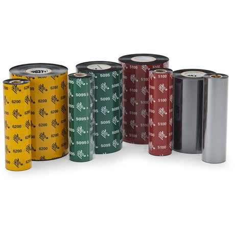 Zebra Resin Ribbon 1.57inx1476ft 5095 High Performance 1in core