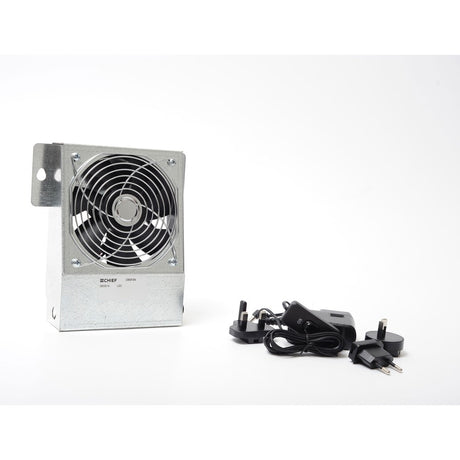 Chief Plenum Rated Fan Kit - Silver