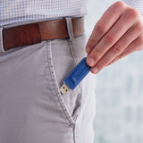 64GB USB Flash Drive - Blue