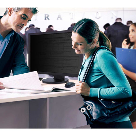 ViewSonic 23.6" Privacy Filter Screen Protector for Widescreen (16:9) LCD Monitor Lightweight Anti-glare and Anti-scratch, Black. 20 screen protectors per master pack.