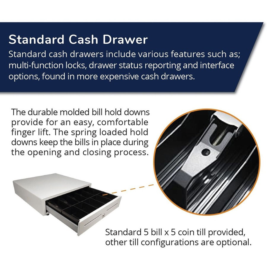 apg&reg;Standard- Duty Point of Sale Cash Drawer | Vasario Series VB320-AW1616