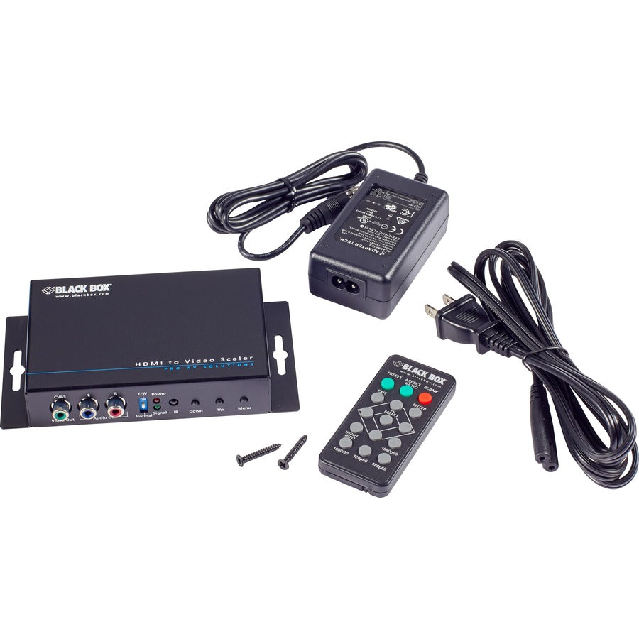 Black Box HDMI to Analog Video Converter and Scaler