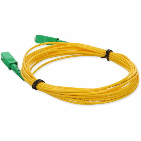 AddOn 3m Single-Mode Fiber (SMF) Simplex (APC-SC/APC-SC) ASC/ASC OS1 Yellow Patch Cable