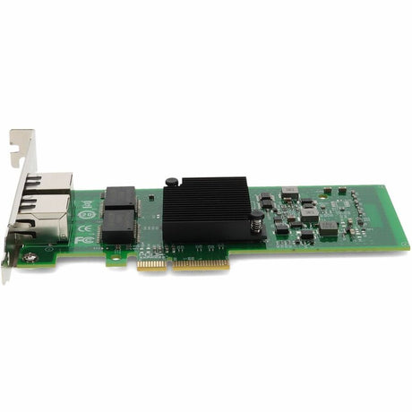 AddOn HP 652497-B21 Comparable 10/100/1000Mbs Dual Open RJ-45 Port 100m PCIe x4 Network Interface Card