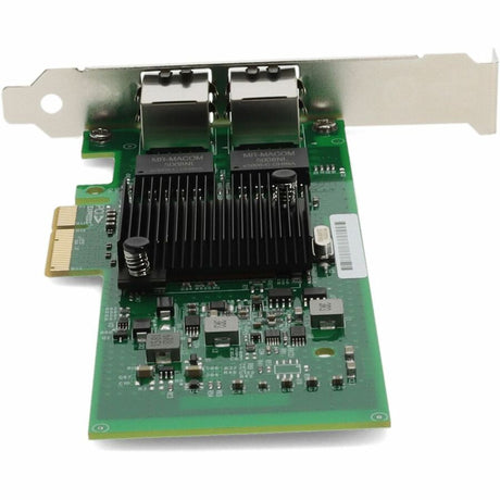 AddOn HP KU004AA Comparable 10/100/1000Mbs Dual Open RJ-45 Port 100m PCIe x4 Network Interface Card