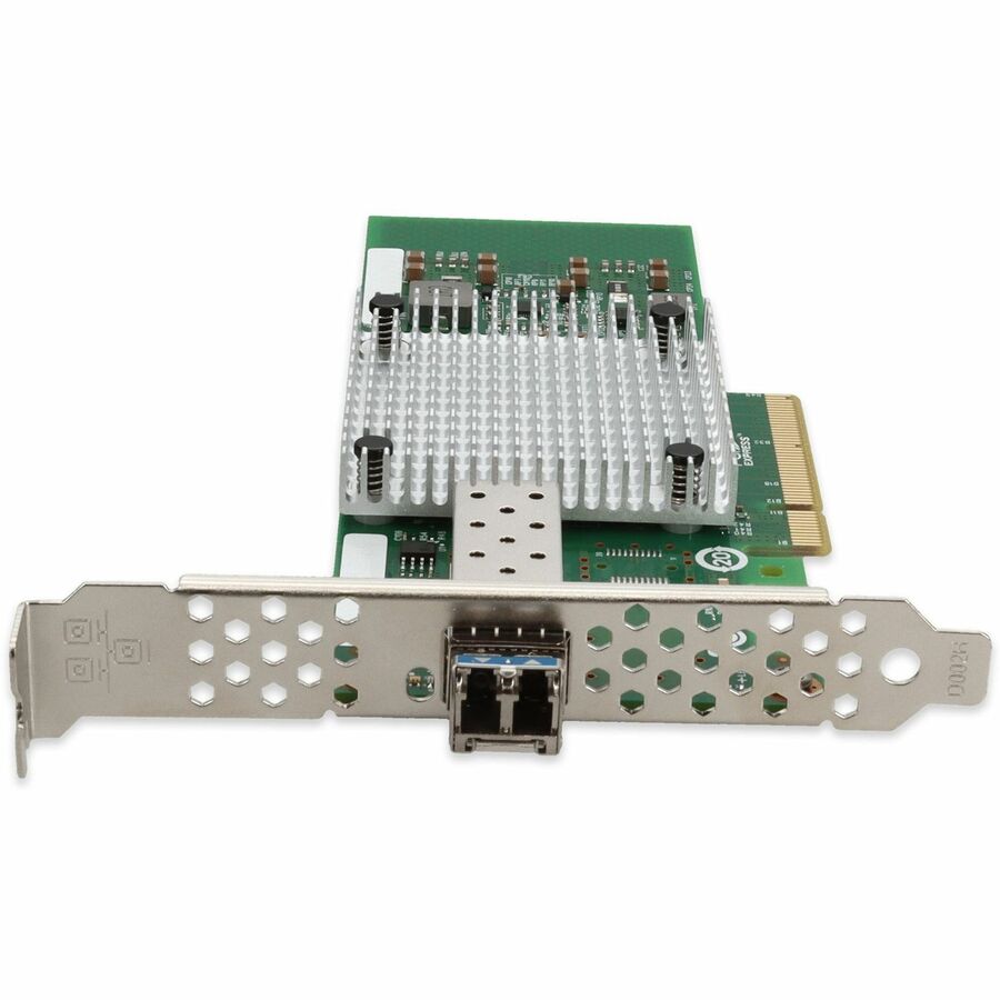 AddOn Intel E10G41BFLR Comparable 10Gbs Single SFP+ Port 10km Network Interface Card with 10GBase-LR SFP+ Transceiver