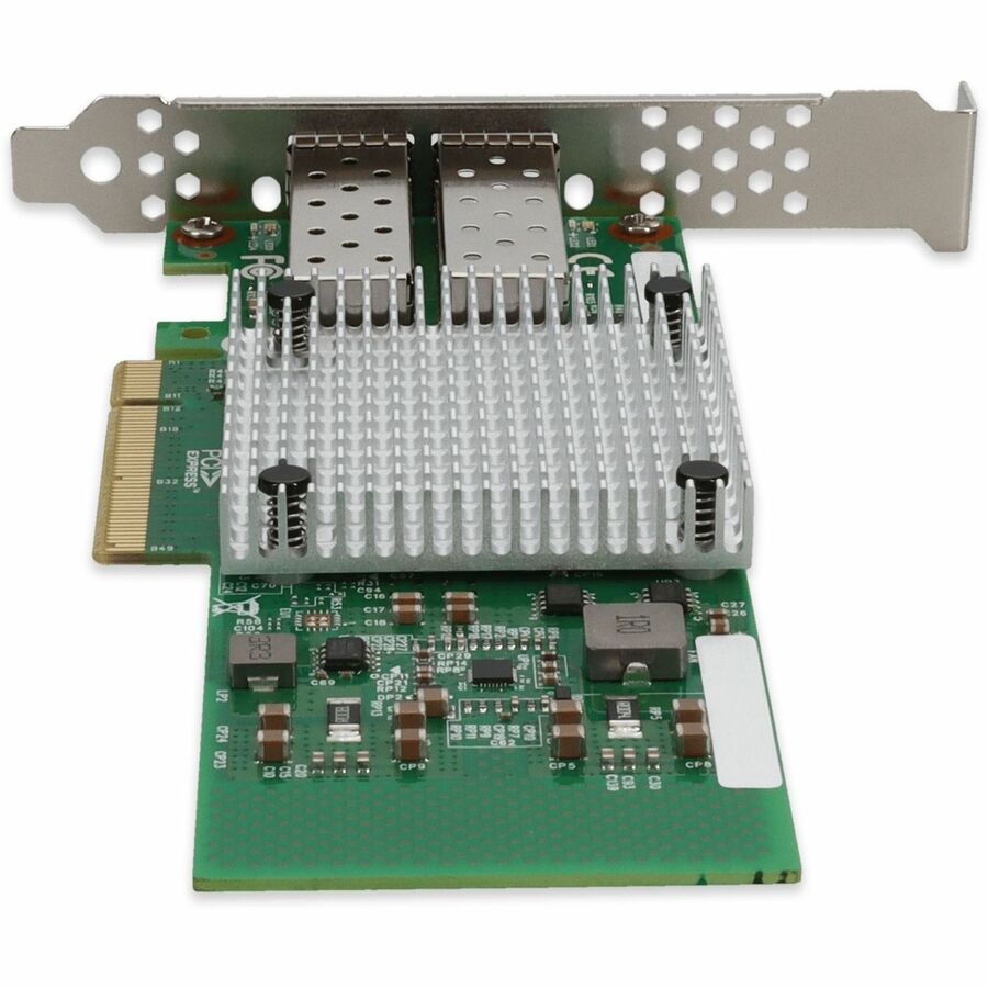 AddOn Intel E10G42BFSR Comparable 10Gbs Dual SFP+ Port 300m Network Interface Card with 2 10GBase-SR SFP+ Transceivers