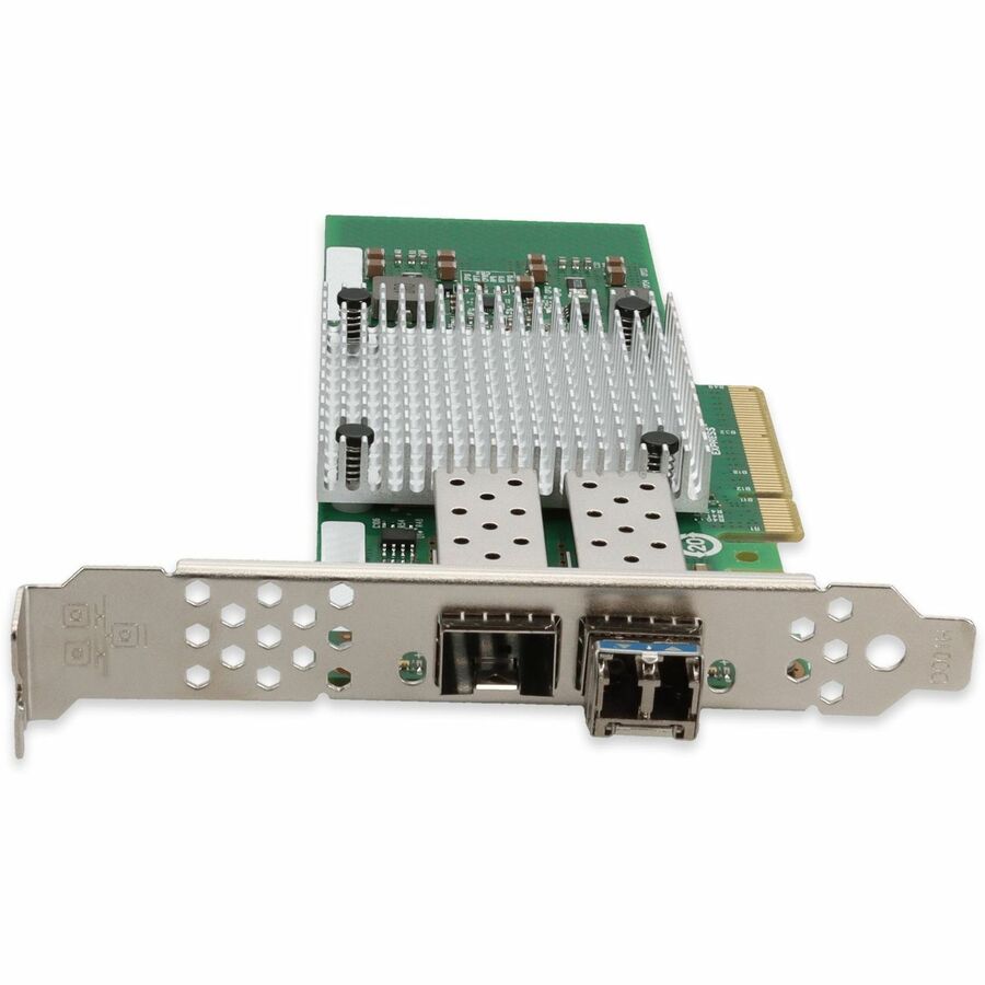 AddOn QLogic QLE3242-LR-CK Comparable 10Gbs Dual SFP+ Port 10km Network Interface Card with 2 10GBase-LR SFP+ Transceivers