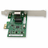 AddOn Syba SI-PEX24038 Comparable 10/100/1000Mbs Single Open RJ-45 Port 100m PCIe x4 Network Interface Card