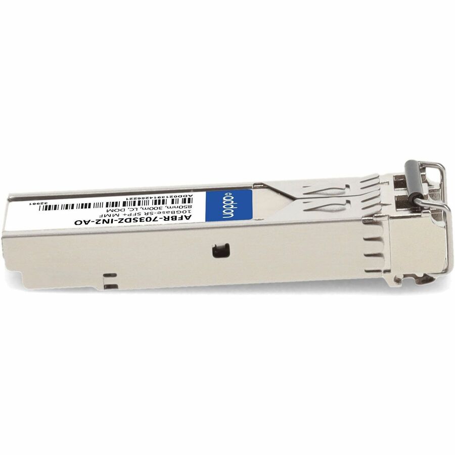 AddOn Avago AFBR-703SDZ-IN2 Compatible TAA Compliant 10GBase-SR SFP+ Transceiver (MMF, 850nm, 300m, LC, DOM)
