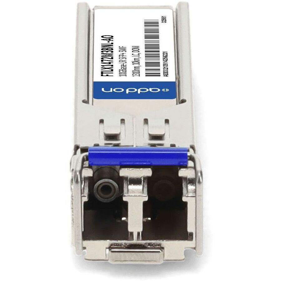 AddOn Finisar FTLX1472M3BNL Compatible TAA Compliant 10GBase-LR SFP+ Transceiver (SMF, 1310nm, 10km, LC, DOM)