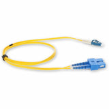 AddOn 8m Cisco 15216-LC-SC-20= Compatible LC (Male) to SC (Male) Yellow OS2 Duplex Fiber OFNR (Riser-Rated) Patch Cable