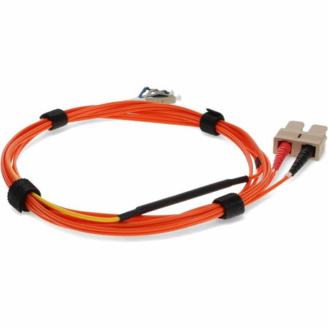 AddOn 5m LC (Male) to SC (Male) Orange OM1 & OS1 Duplex Fiber Mode Conditioning Cable