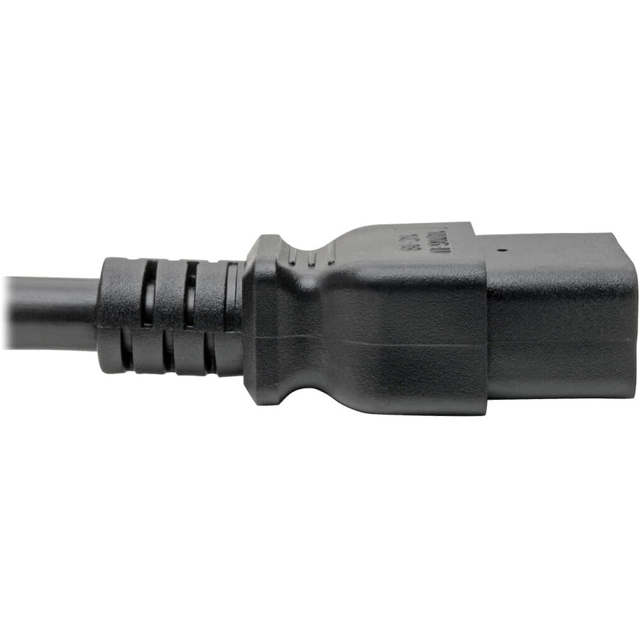 Eaton Tripp Lite Series Power Cord, C19 to NEMA L6-30 - Heavy-Duty, 20A, 100-250V, 12 AWG, 12 ft. (3.66 m), Black