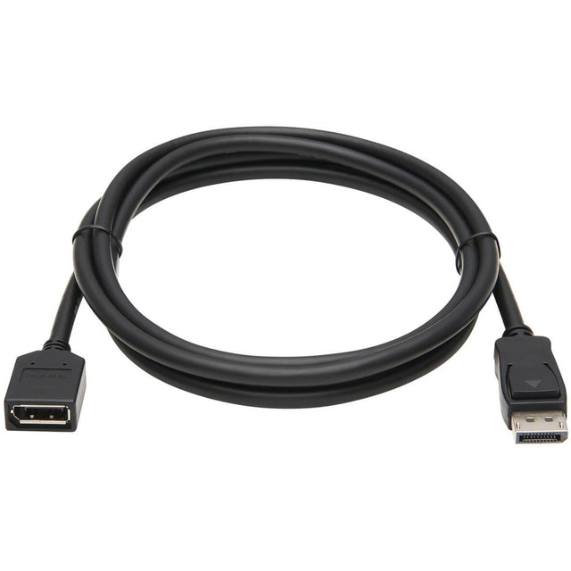 Eaton Tripp Lite Series DisplayPort Extension Cable with Latch, 4K @ 60 Hz, HDCP 2.2 (M/F), 6 ft. (1.83 m)