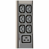 Eaton Tripp Lite Series 3-Phase Local Metered PDU, 23kW, 42 208-240V outlets (36 C13, 6 C19), IEC309 32A Red (3P+N+E) 360-415V Input, 0u vertical, TAA