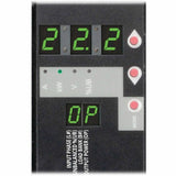 Eaton Tripp Lite Series 3-Phase Local Metered PDU, 23kW, 42 208-240V outlets (36 C13, 6 C19), IEC309 32A Red (3P+N+E) 360-415V Input, 0u vertical, TAA