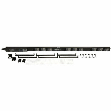 Eaton Tripp Lite Series 3-Phase Local Metered PDU, 8.6 kW, 45 208V outlets (36 C13, 9 C19), 6 ft. (1.83 m) NEMA L21-30P Input connection, TAA Compliant