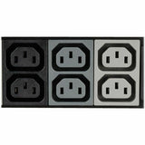 Eaton Tripp Lite Series 3-Phase Local Metered PDU, 8.6 kW, 45 208V outlets (36 C13, 9 C19), 6 ft. (1.83 m) NEMA L21-30P Input connection, TAA Compliant