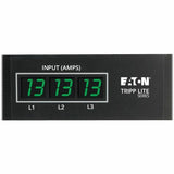 Eaton Tripp Lite Series 3-Phase Local Metered PDU, 8.6 kW, 45 208V outlets (36 C13, 9 C19), 6 ft. (1.83 m) NEMA L21-30P Input connection, TAA Compliant
