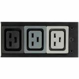 Eaton Tripp Lite Series 3-Phase Local Metered PDU, 8.6 kW, 45 208V outlets (36 C13, 9 C19), 6 ft. (1.83 m) NEMA L21-30P Input connection, TAA Compliant