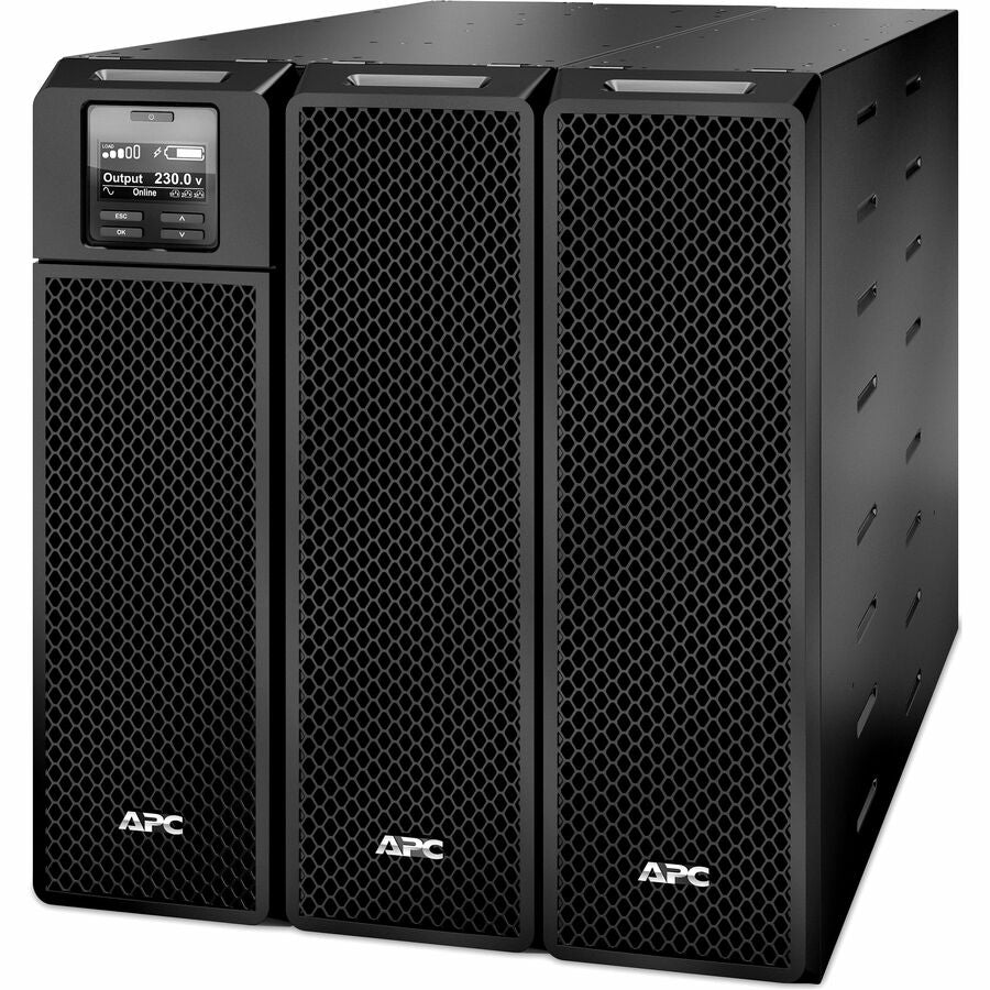 APC Smart-UPS On-Line, 10kVA/10kW, Tower, 208V, 4x L6-20R+2x L6-30R NEMA outlets, Network Card+SmartSlot, Extended runtime, W/O rail kit