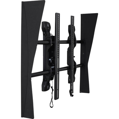 Chief Fusion Side Cover Accessory - For Wall Mounts - Black