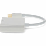Microsoft R7X-00018 Comp Mini-DisplayPort 1.1 Male to VGA Female Black Adapter Which Supports Intel Thunderbolt For Resolution Up to 1920x1200 (WUXGA)