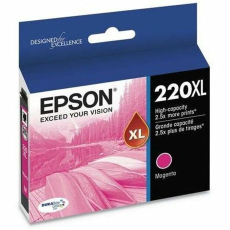 Epson DURABrite Ultra 220XL Original High Yield Inkjet Ink Cartridge - Magenta - 1 Pack