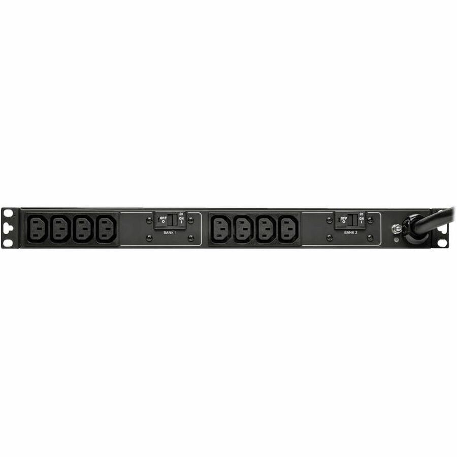 Eaton Tripp Lite Series 7.7kW Single-Phase 200-240V Basic PDU, 10 C13 Outlets, IEC 309 32A Blue Input, 3.6 m Cord, 1U Rack-Mount