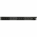 Eaton Tripp Lite Series 7.7kW Single-Phase 200-240V Basic PDU, 10 C13 Outlets, IEC 309 32A Blue Input, 3.6 m Cord, 1U Rack-Mount