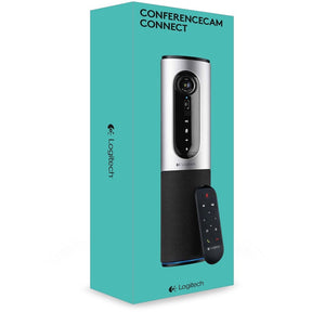 Logitech ConferenceCam Connect Video Conferencing Camera - Silver - USB - 1 Pack(s)