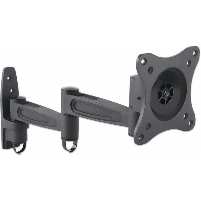 Manhattan 423670 Wall Mount for Flat Panel Display, TV, Monitor - Black