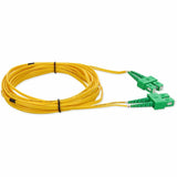 AddOn 6m ASC (Male) to ASC (Male) Yellow OS2 Duplex Fiber OFNR (Riser-Rated) Patch Cable