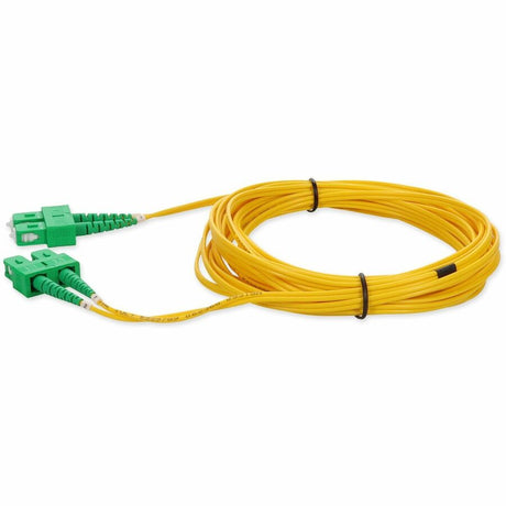AddOn 6m ASC (Male) to ASC (Male) Yellow OS2 Duplex Fiber OFNR (Riser-Rated) Patch Cable