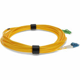 AddOn 3m ALC (Male) to LC (Male) Yellow OS2 Duplex Fiber OFNR (Riser-Rated) Patch Cable
