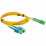 AddOn 3m ALC (Male) to ASC (Male) Yellow OS2 Duplex Fiber OFNR (Riser-Rated) Patch Cable