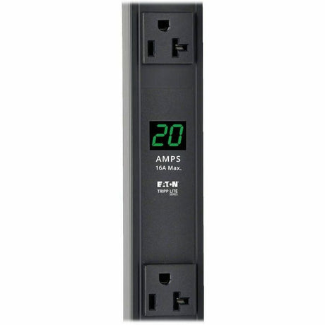 Eaton Tripp Lite Series 2kW Single-Phase Local Metered PDU, 100-127V Outlets (14 5-15/20R), L5-20P/5-20P adapter, 0U Vertical, 36 in. Height