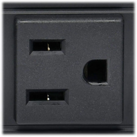 Eaton Tripp Lite Series 1.5kW Single-Phase Local Metered PDU, 100-127V Outlets (14 5-15R), 5-15P, 15 ft. (4.57 m) Cord, 0U Vertical, 36 in.