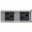 Eaton Tripp Lite Series 4-Outlet Vertical Power Strip, 2-15A & 2-20A, 120V, 15 ft. (4.57 m) Cord, 5-20P, 12 in.