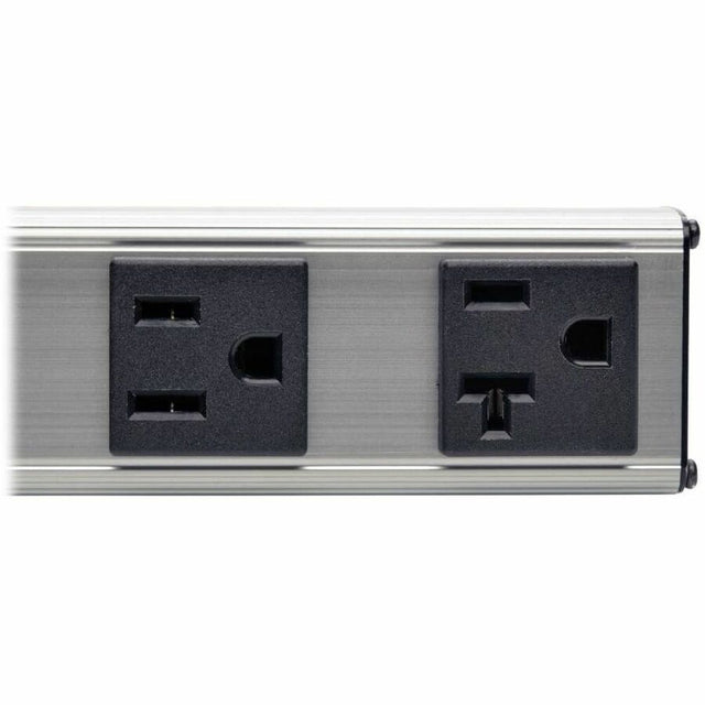 Eaton Tripp Lite Series 4-Outlet Vertical Power Strip, 2-15A & 2-20A, 120V, 15 ft. (4.57 m) Cord, 5-20P, 12 in.