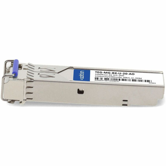 AddOn TRENDnet TEG-MG-BX-U-20 Compatible TAA Compliant 1000Base-BX SFP Transceiver (SMF, 1310nmTx/1490nmRx, 20km, LC, DOM)