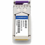 AddOn Netgear AGM-1G-BX-D Compatible TAA Compliant 1000Base-BX SFP Transceiver (SMF, 1490nmTx/1310nmRx, 10km, LC, DOM)