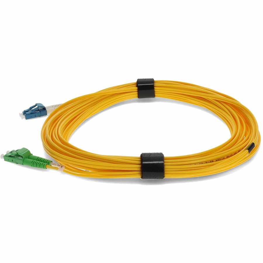 AddOn 5m ALC (Male) to LC (Male) Yellow OS2 Duplex Fiber OFNR (Riser-Rated) Patch Cable