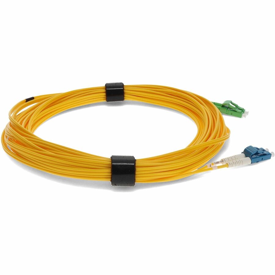 AddOn 5m ALC (Male) to LC (Male) Yellow OS2 Duplex Fiber OFNR (Riser-Rated) Patch Cable